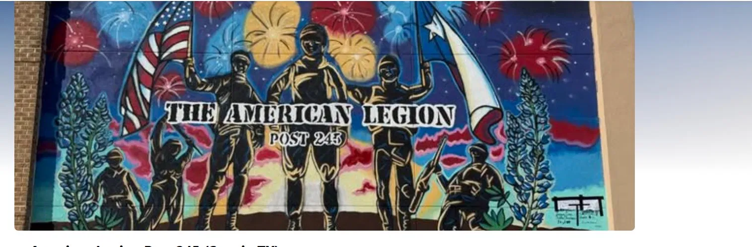 American Legion Post 245 mural