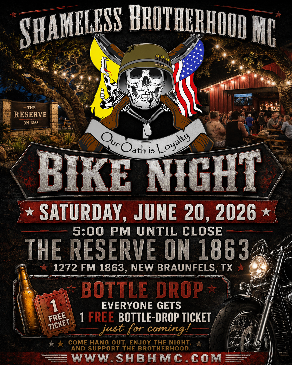 Shameless Brotherhood MC Bike Night