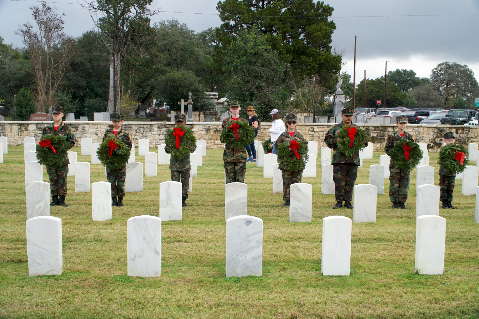 Wreaths Across America Convoy and Ceremony