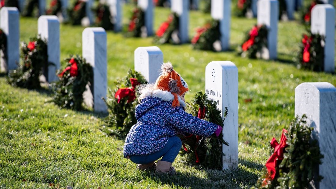 Fort Sam Houston National Cemetery — Grave Specific Wreath Placement